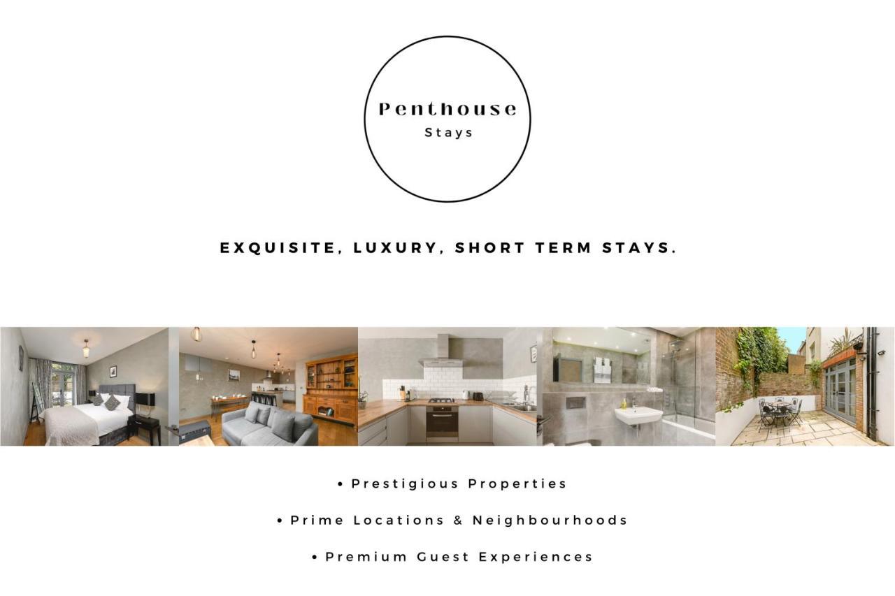 Penthousestays Nr Notting Hill - Luxury 2 Bedroom King Bed Apartment - Near Portobello Road London Exterior foto